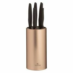 Wholesale 🎁 Viners Opulence Rose Gold 5 Piece Knife Block Set ✨