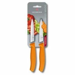 Promo π Victorinox Swiss Classic Orange Knife Combination Twin Pack β€οΈ