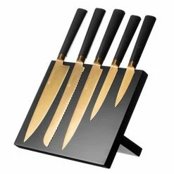 Cheap β€οΈ Viners Titan Gold 6 Piece Knife Block Set β
