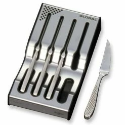 Best Pirce π Global G884001 Steak Knife Set With Rack π§¨