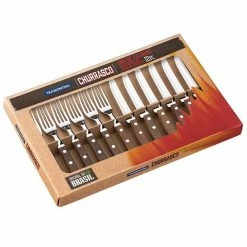Deals 🔔 Tramontina Churrasco 12 Piece BBQ Steak Knife & Fork Set 🌟