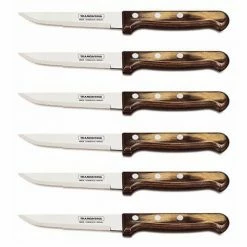 Deals π Tramontina Polywood Set Of 6 5" Gaucho Steak Knives π