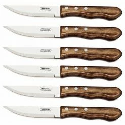 Deals π Tramontina Churrasco Set Of 6 5" Jumbo Steak Knives π₯