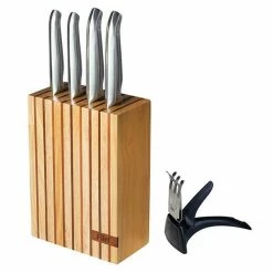 Coupon 😉 Furi Knives Furi Pro 6 Piece Wood Knife Block Set ❤️