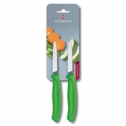 Budget π€© Victorinox Swiss Classic Green Paring Knife Twin Pack π