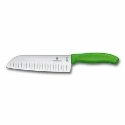 Best deal 😍 Victorinox Swiss Classic Green 17cm Santoku Knife Fluted Blade 😍