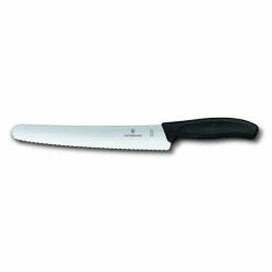 Deals 👍 Victorinox Black Swiss Classic Bread And Pastry Knife 22cm 🥰