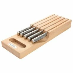 Cheap ✨ Global Hikaeme 6 Piece In-Drawer Knife Dock SetG-79658B 🔔