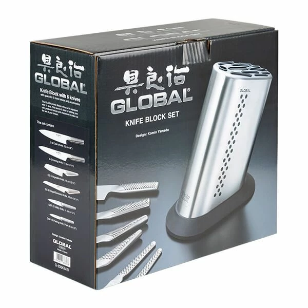 Cheap π Global Knife Block Set With 6 Knives - Exclusive To Harts Of Stur π - Image 2