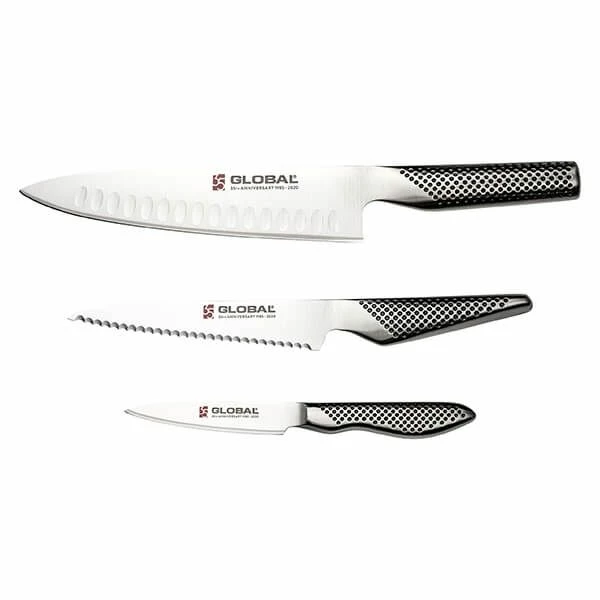 Best Pirce β Global G-9638106AN 35th Anniversary 3 Piece Knife Set π―