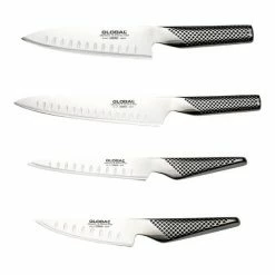 Discount π Global Exclusive 4 Piece Fluted Knife Essentials Set π