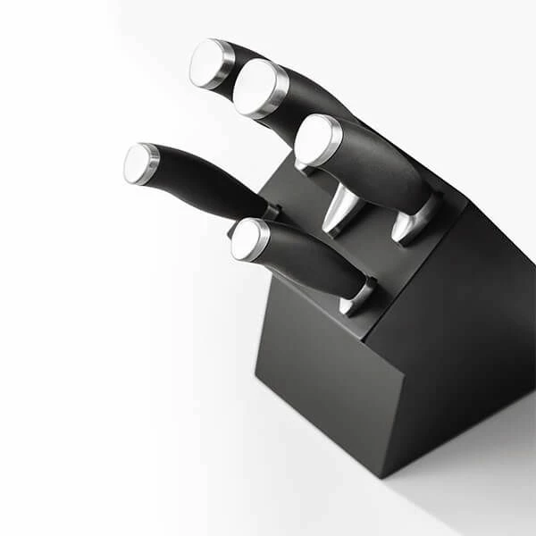 Best deal β¨ Stellar James Martin 5 Piece Knife Block Set Black π - Image 3