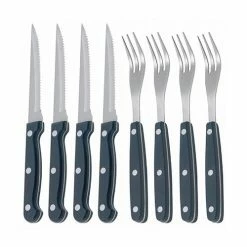Cheap π€© KitchenCraft Deluxe Set Of 4 Steak Knife & Fork Set π―