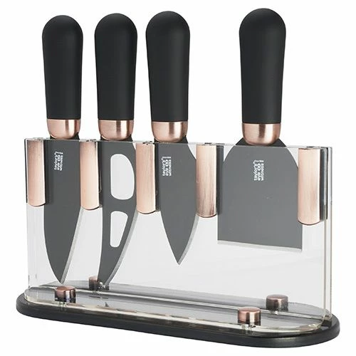 Best Sale π Taylor's Eye Witness Taylors Eye Witness Brooklyn Copper 4 Piece Cheese Block Set 𧨠- Image 2