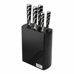 Promo 🥰 Rockingham Forge RF-1280 Series 6 Piece Knife Block Set 😀