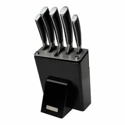 Cheapest 🎁 Rockingham Forge Equilibrium 6 Piece Knife Block Set 🛒