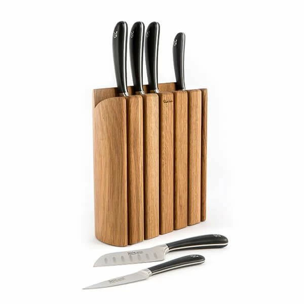 Top 10 β Robert Welch Signature Book Oak 7 Piece Knife Block Set β