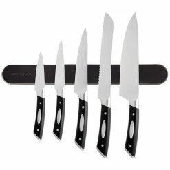 Wholesale 🧨 Scanpan Classic 6 Piece Magnetic Knife Rail Set 😉
