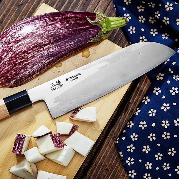 New π Stellar Samurai 7" / 180mm Santoku Knife π - Image 2