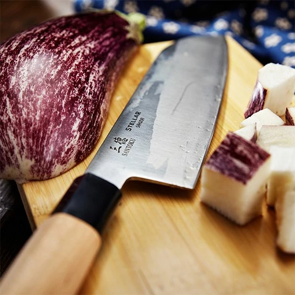 New π Stellar Samurai 7" / 180mm Santoku Knife π - Image 3