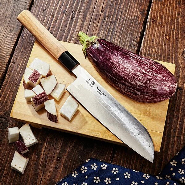 New π Stellar Samurai 7" / 180mm Santoku Knife π - Image 4